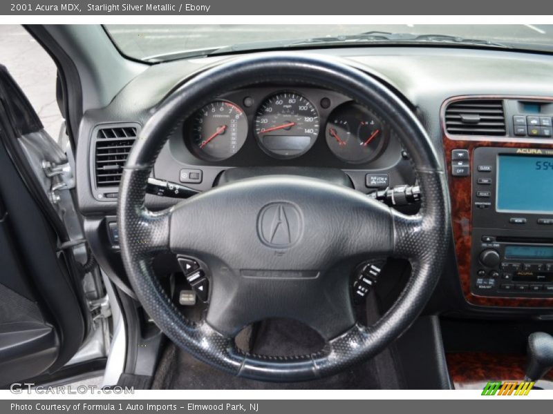 Starlight Silver Metallic / Ebony 2001 Acura MDX