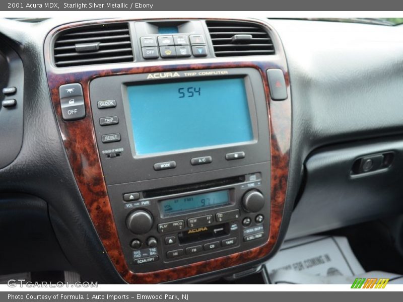 Starlight Silver Metallic / Ebony 2001 Acura MDX