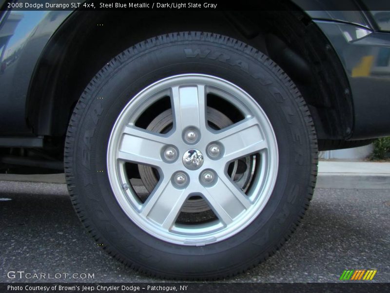 Steel Blue Metallic / Dark/Light Slate Gray 2008 Dodge Durango SLT 4x4