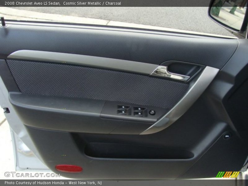 Cosmic Silver Metallic / Charcoal 2008 Chevrolet Aveo LS Sedan