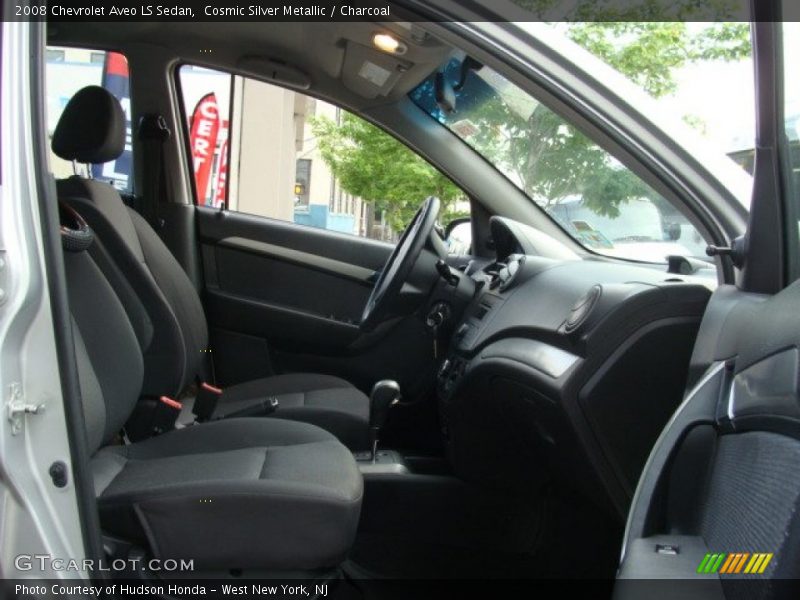 Cosmic Silver Metallic / Charcoal 2008 Chevrolet Aveo LS Sedan