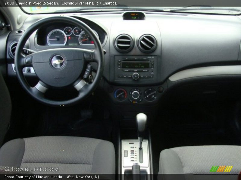 Cosmic Silver Metallic / Charcoal 2008 Chevrolet Aveo LS Sedan
