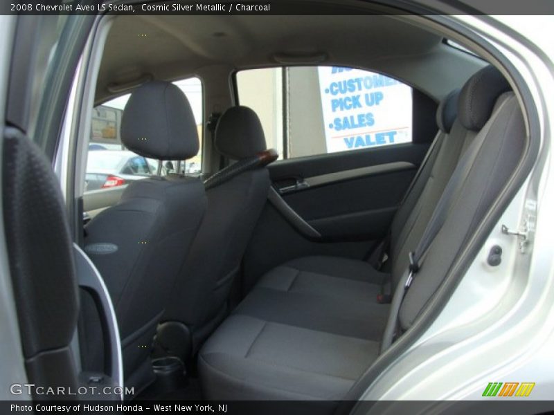Cosmic Silver Metallic / Charcoal 2008 Chevrolet Aveo LS Sedan