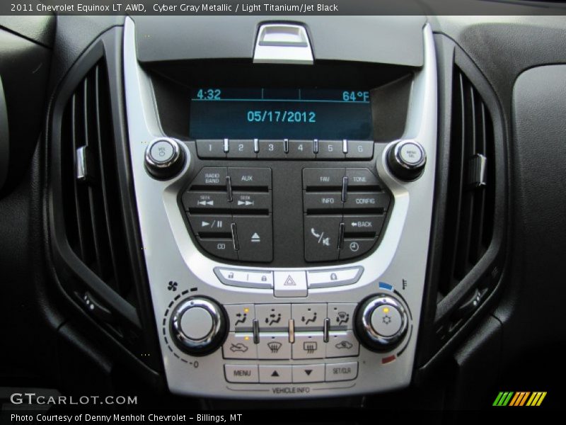 Cyber Gray Metallic / Light Titanium/Jet Black 2011 Chevrolet Equinox LT AWD