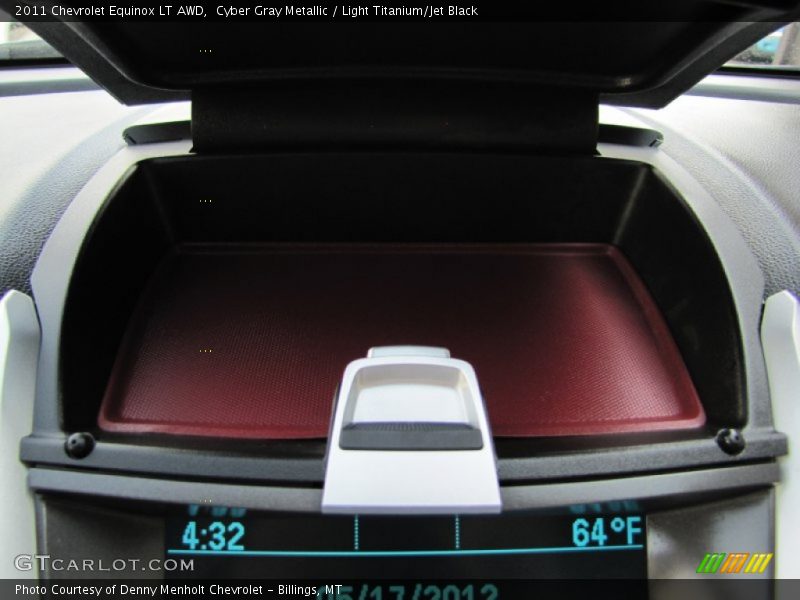 Cyber Gray Metallic / Light Titanium/Jet Black 2011 Chevrolet Equinox LT AWD