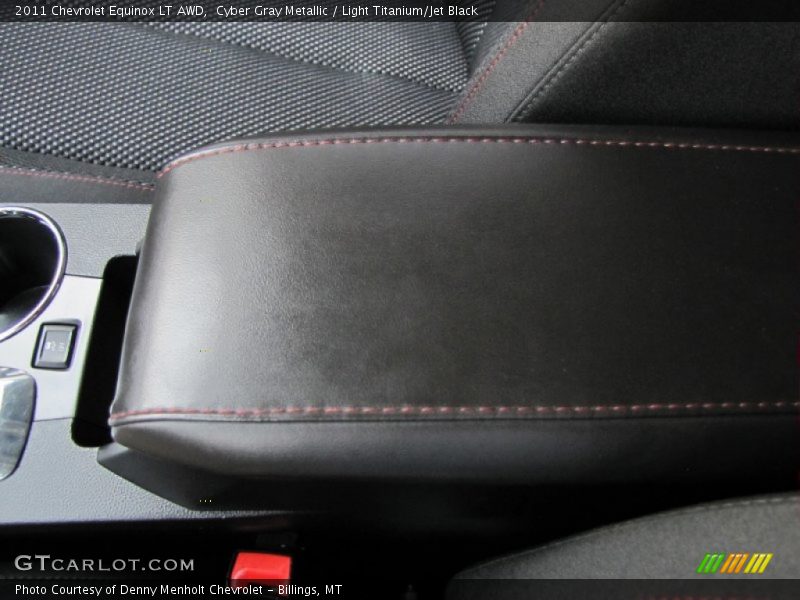 Cyber Gray Metallic / Light Titanium/Jet Black 2011 Chevrolet Equinox LT AWD