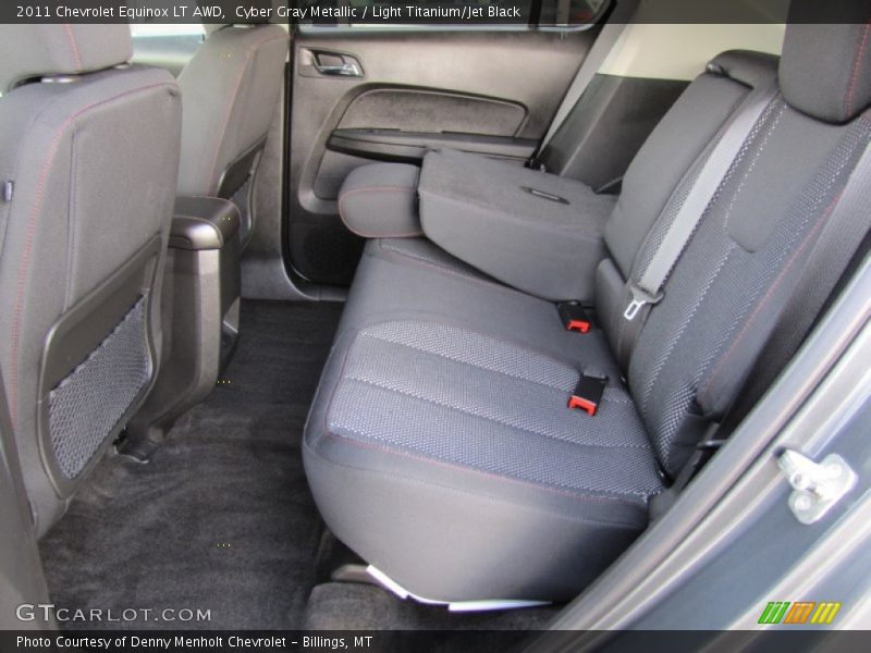 Cyber Gray Metallic / Light Titanium/Jet Black 2011 Chevrolet Equinox LT AWD