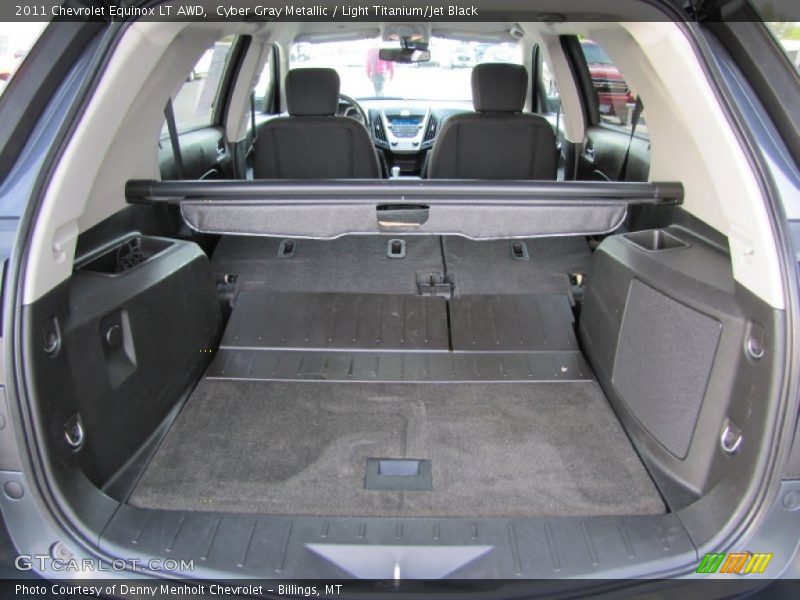 Cyber Gray Metallic / Light Titanium/Jet Black 2011 Chevrolet Equinox LT AWD