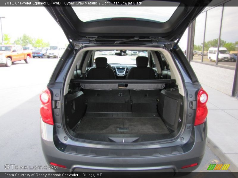 Cyber Gray Metallic / Light Titanium/Jet Black 2011 Chevrolet Equinox LT AWD