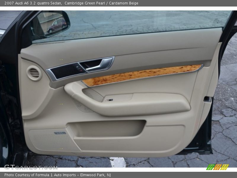 Cambridge Green Pearl / Cardamom Beige 2007 Audi A6 3.2 quattro Sedan