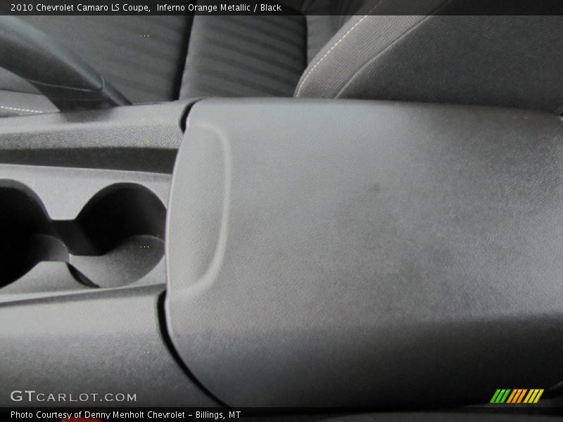 Inferno Orange Metallic / Black 2010 Chevrolet Camaro LS Coupe