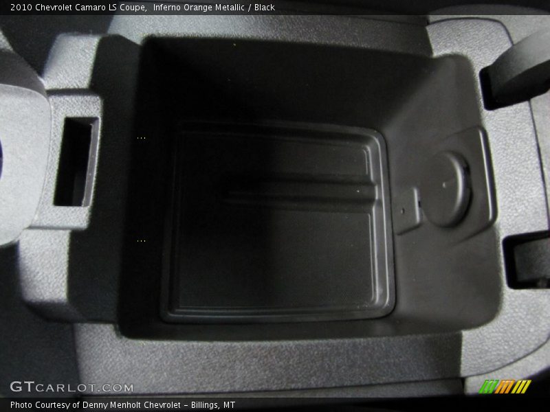 Inferno Orange Metallic / Black 2010 Chevrolet Camaro LS Coupe