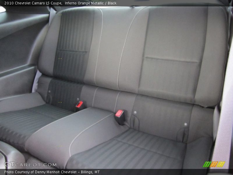 Inferno Orange Metallic / Black 2010 Chevrolet Camaro LS Coupe