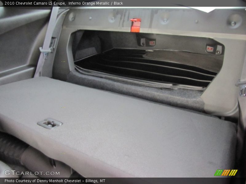 Inferno Orange Metallic / Black 2010 Chevrolet Camaro LS Coupe