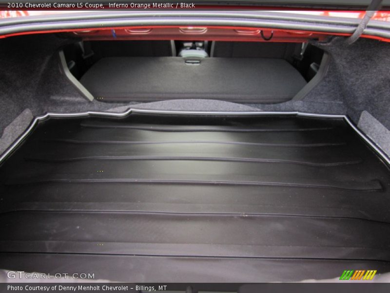 Inferno Orange Metallic / Black 2010 Chevrolet Camaro LS Coupe