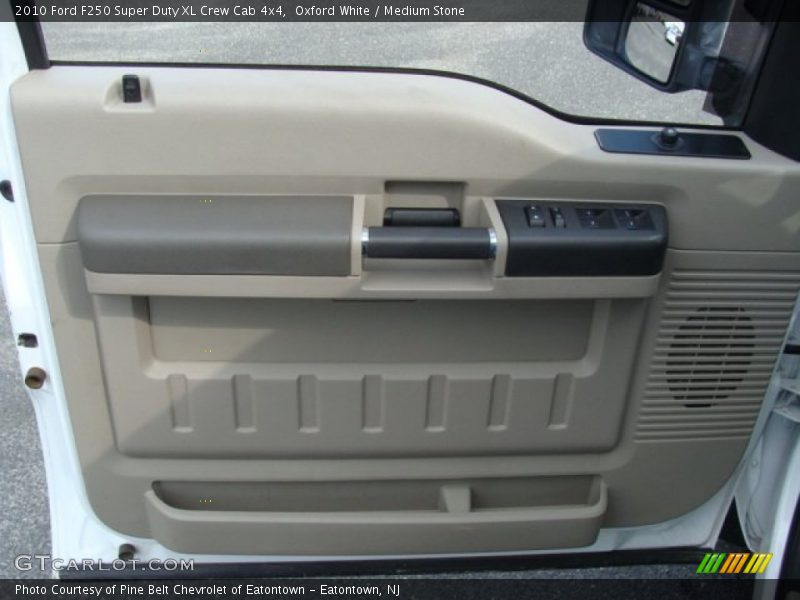 Oxford White / Medium Stone 2010 Ford F250 Super Duty XL Crew Cab 4x4