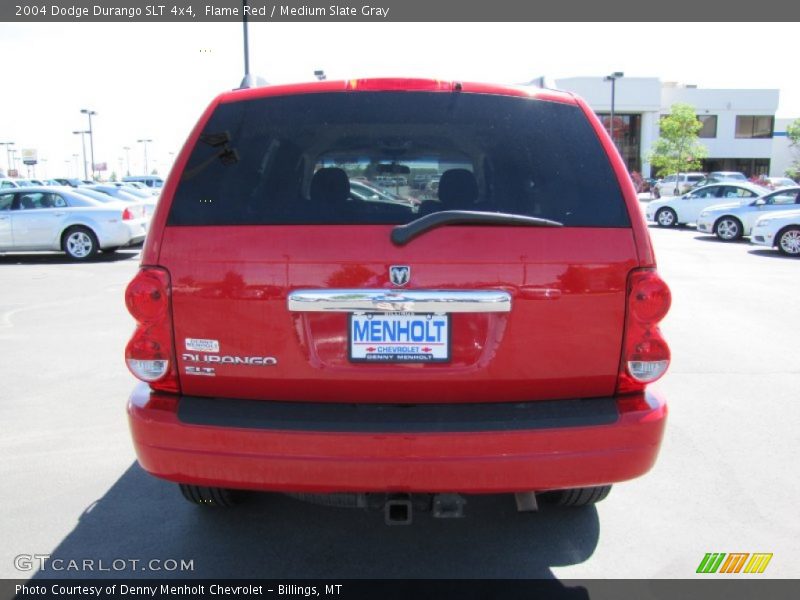 Flame Red / Medium Slate Gray 2004 Dodge Durango SLT 4x4