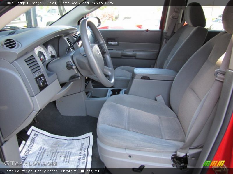 Flame Red / Medium Slate Gray 2004 Dodge Durango SLT 4x4