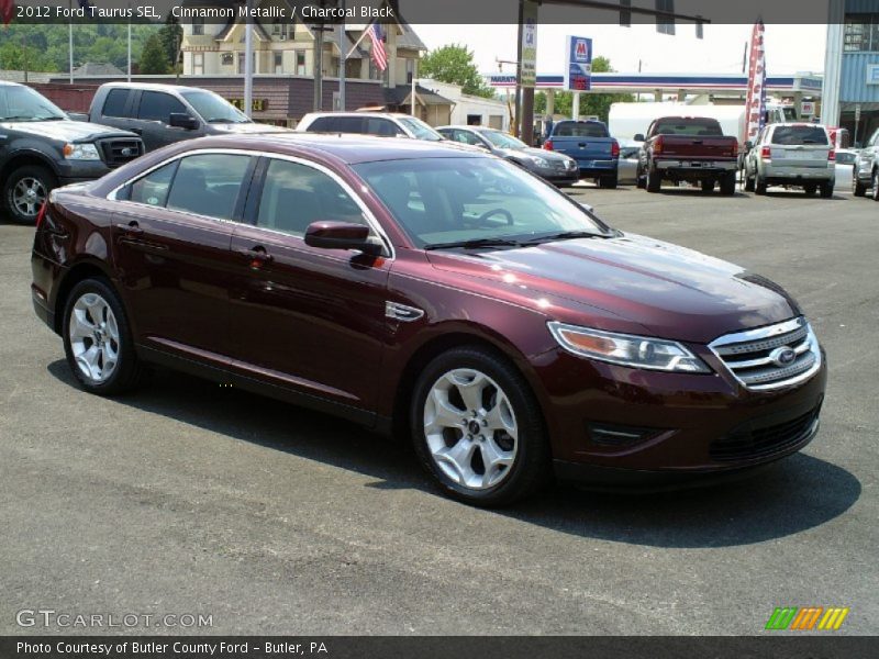 Cinnamon Metallic / Charcoal Black 2012 Ford Taurus SEL
