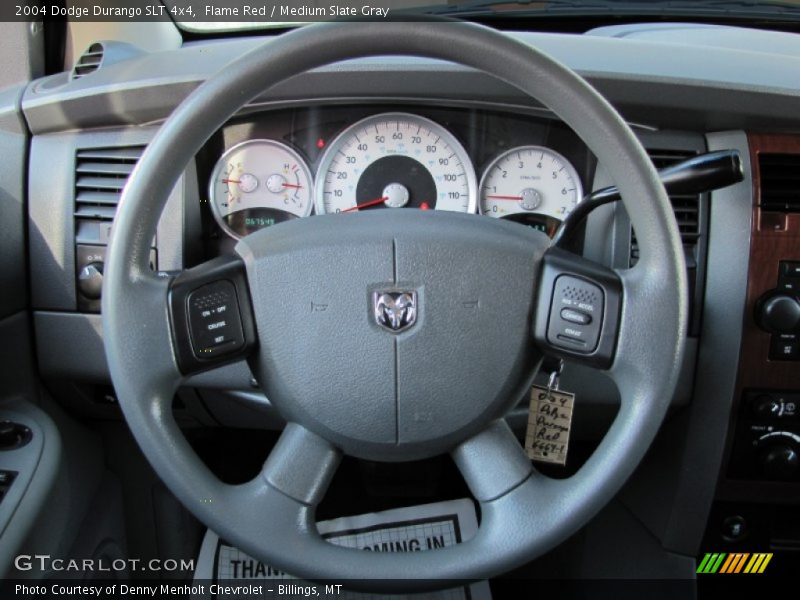 Flame Red / Medium Slate Gray 2004 Dodge Durango SLT 4x4