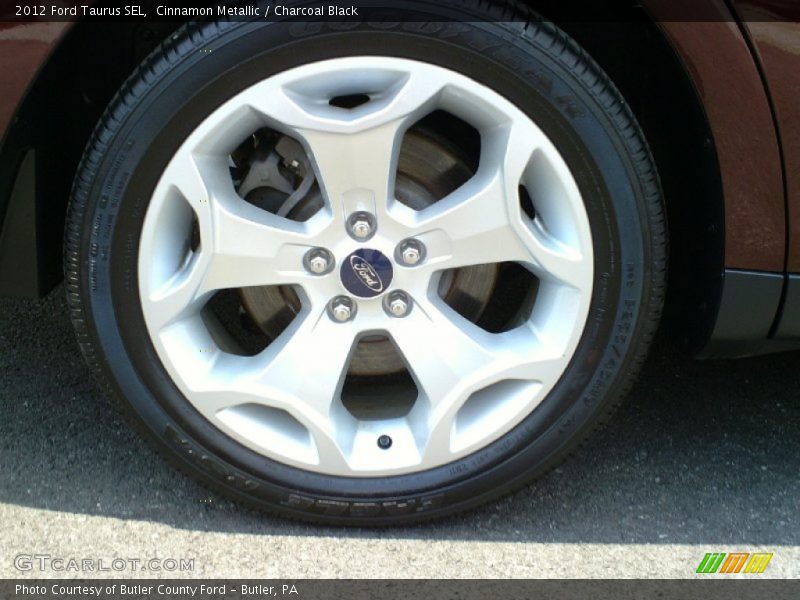 Cinnamon Metallic / Charcoal Black 2012 Ford Taurus SEL