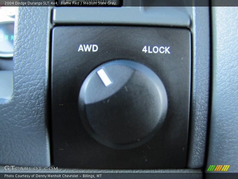 Flame Red / Medium Slate Gray 2004 Dodge Durango SLT 4x4