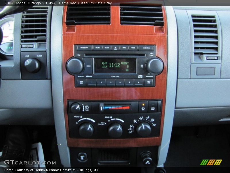 Flame Red / Medium Slate Gray 2004 Dodge Durango SLT 4x4