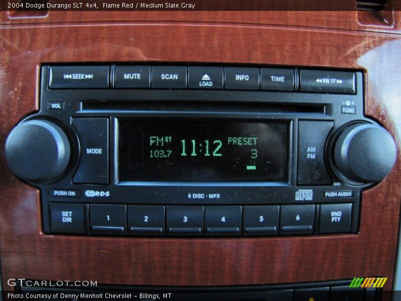 Flame Red / Medium Slate Gray 2004 Dodge Durango SLT 4x4