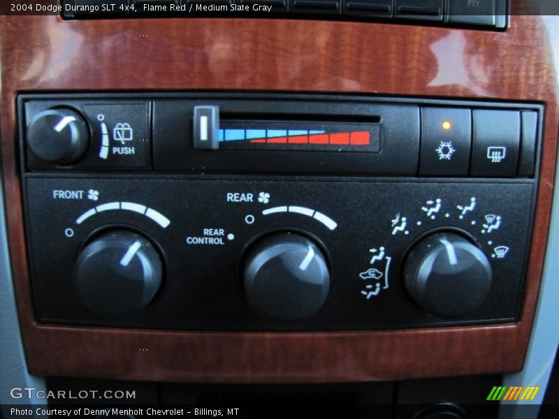 Flame Red / Medium Slate Gray 2004 Dodge Durango SLT 4x4