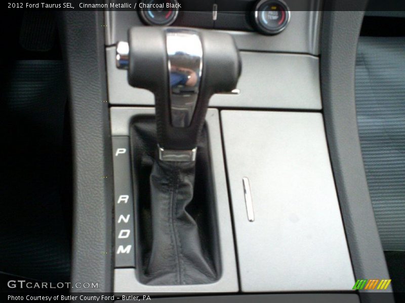 Cinnamon Metallic / Charcoal Black 2012 Ford Taurus SEL