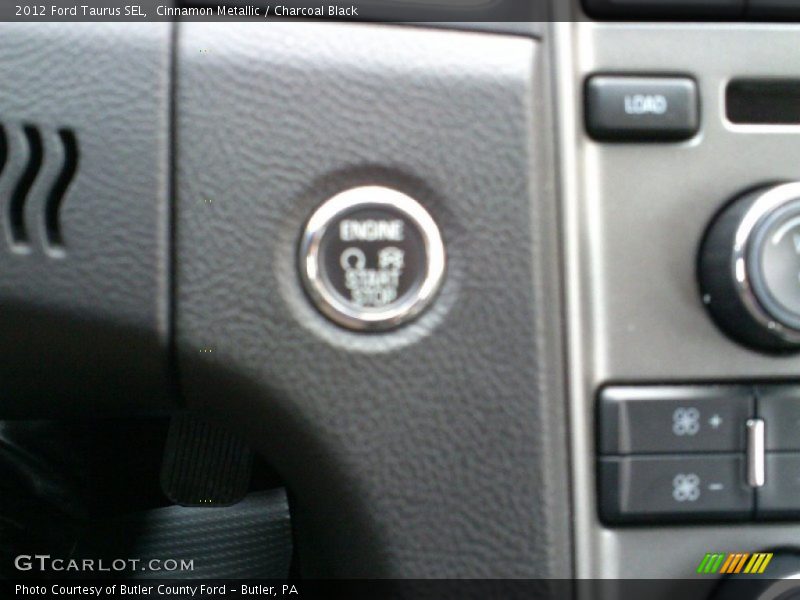Cinnamon Metallic / Charcoal Black 2012 Ford Taurus SEL