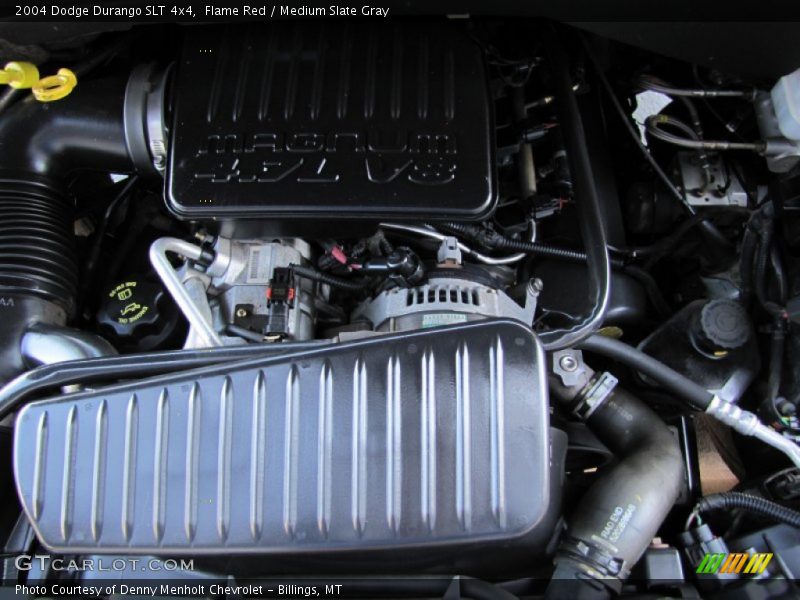 Flame Red / Medium Slate Gray 2004 Dodge Durango SLT 4x4