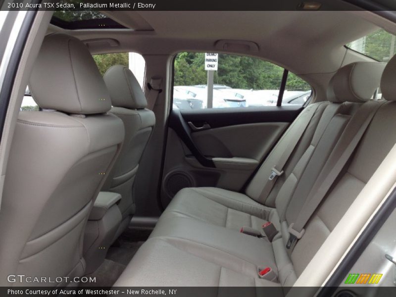 Palladium Metallic / Ebony 2010 Acura TSX Sedan