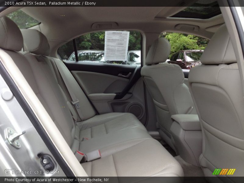 Palladium Metallic / Ebony 2010 Acura TSX Sedan
