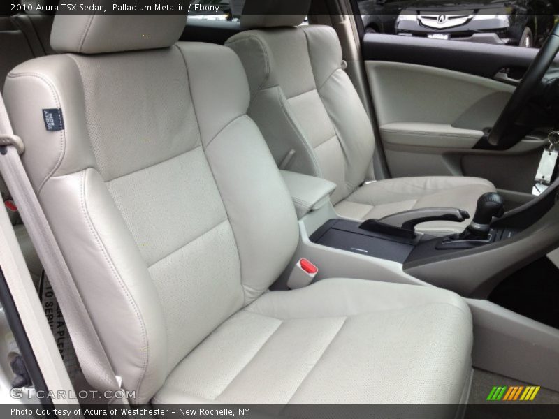 Palladium Metallic / Ebony 2010 Acura TSX Sedan