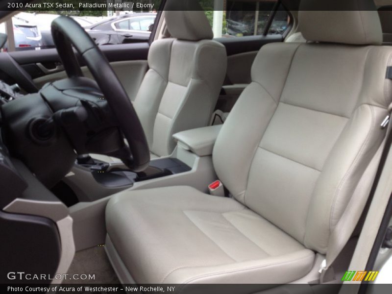 Palladium Metallic / Ebony 2010 Acura TSX Sedan