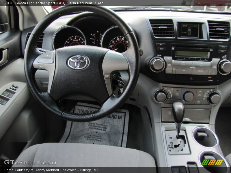 Salsa Red Pearl / Ash 2010 Toyota Highlander Sport 4WD