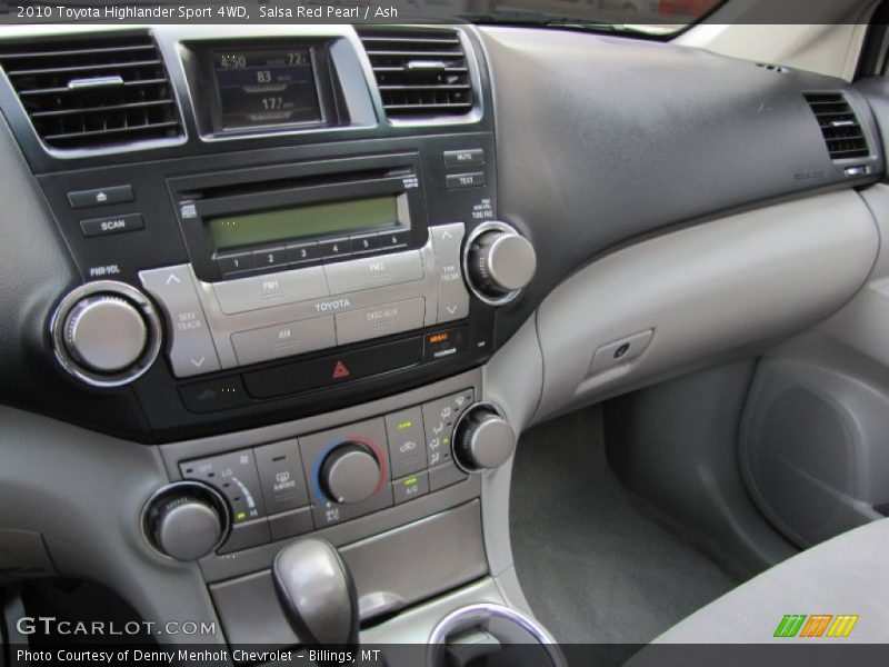 Salsa Red Pearl / Ash 2010 Toyota Highlander Sport 4WD