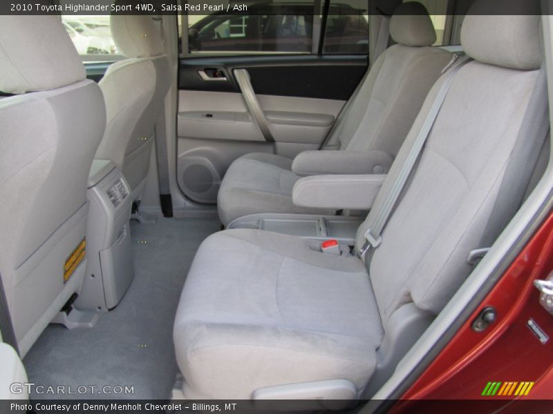  2010 Highlander Sport 4WD Ash Interior