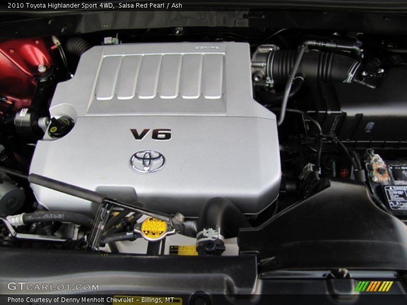  2010 Highlander Sport 4WD Engine - 3.5 Liter DOHC 24-Valve VVT-i V6