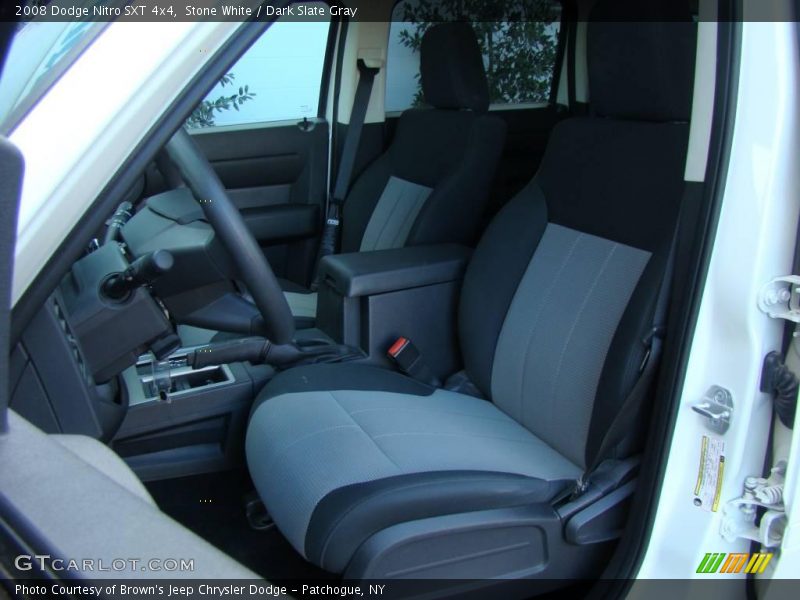 Stone White / Dark Slate Gray 2008 Dodge Nitro SXT 4x4