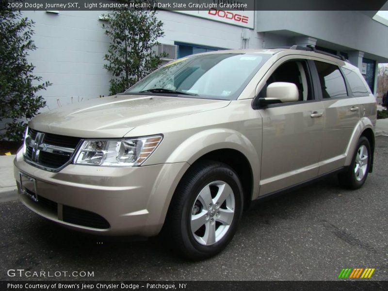 Light Sandstone Metallic / Dark Slate Gray/Light Graystone 2009 Dodge Journey SXT