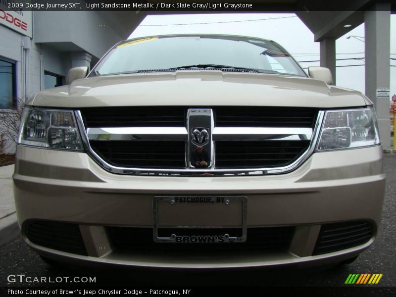 Light Sandstone Metallic / Dark Slate Gray/Light Graystone 2009 Dodge Journey SXT
