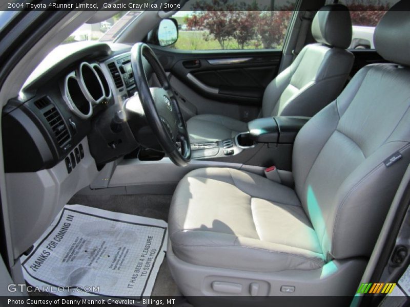 Galactic Gray Mica / Stone 2004 Toyota 4Runner Limited