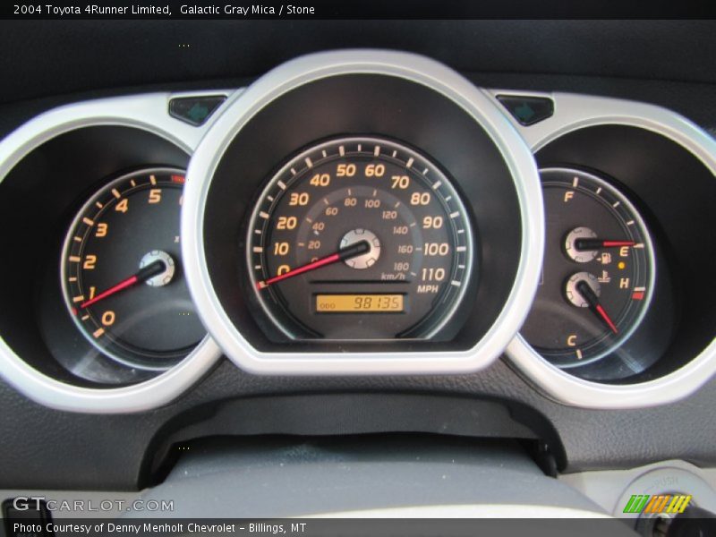 Galactic Gray Mica / Stone 2004 Toyota 4Runner Limited