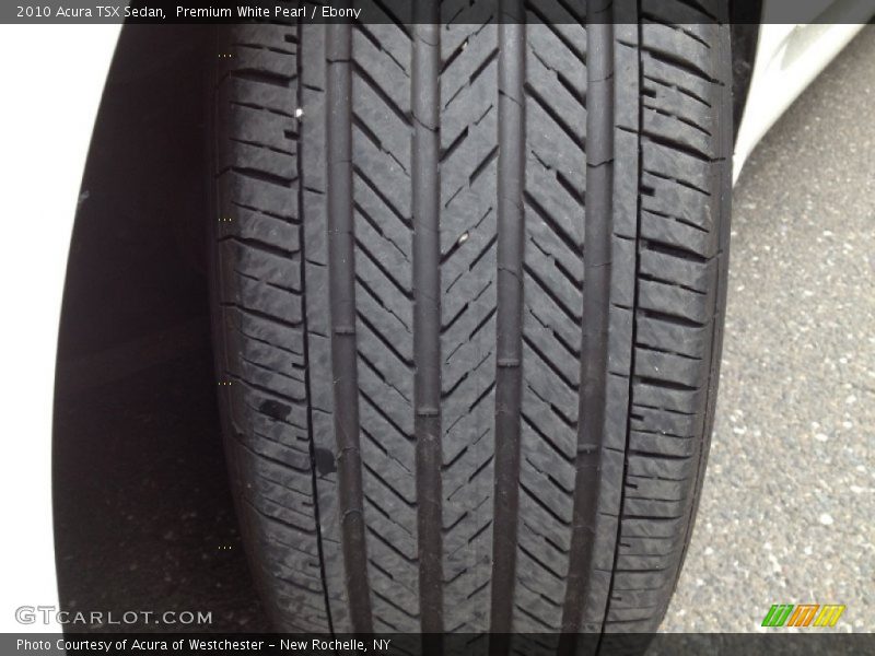 Premium White Pearl / Ebony 2010 Acura TSX Sedan