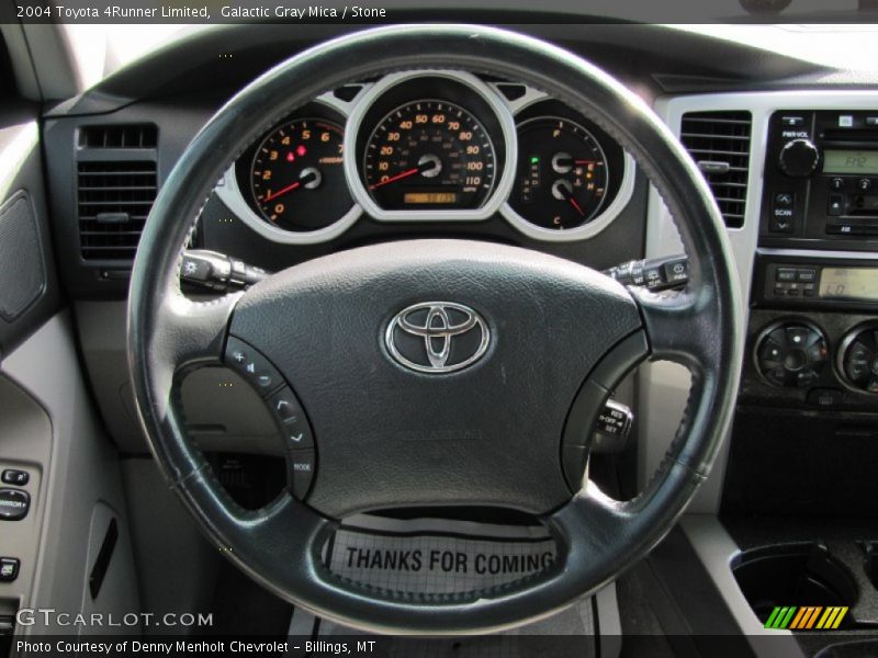 Galactic Gray Mica / Stone 2004 Toyota 4Runner Limited