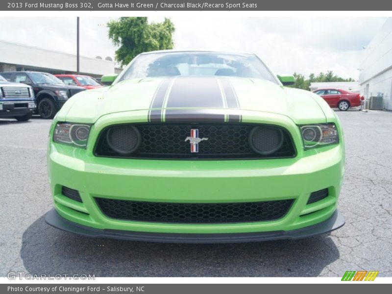  2013 Mustang Boss 302 Gotta Have It Green