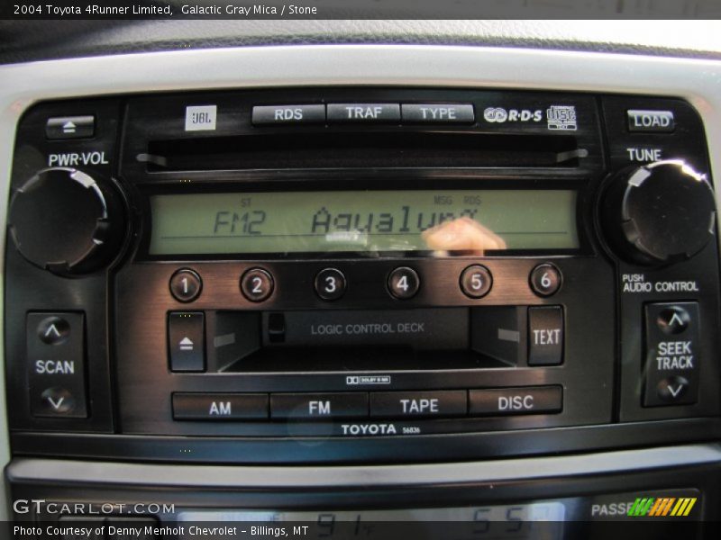 Galactic Gray Mica / Stone 2004 Toyota 4Runner Limited