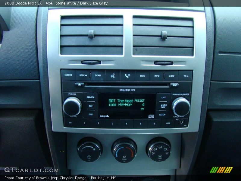 Stone White / Dark Slate Gray 2008 Dodge Nitro SXT 4x4
